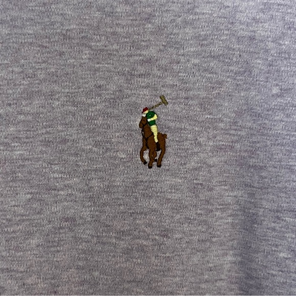 Men’s polo Ralph Lauren purple polo shirt - Picture 2 of 3